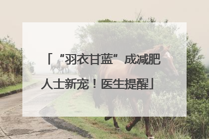 “羽衣甘蓝”成减肥人士新宠！医生提醒