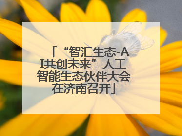 “智汇生态-AI共创未来”人工智能生态伙伴大会在济南召开