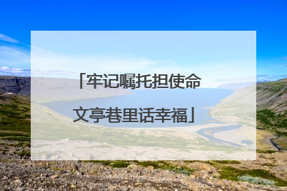 牢记嘱托担使命 文亭巷里话幸福