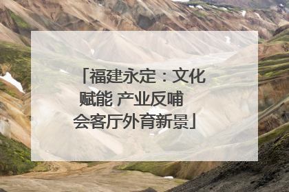 福建永定：文化赋能 产业反哺 会客厅外育新景