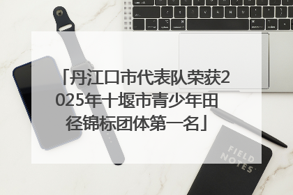 丹江口市代表队荣获2025年十堰市青少年田径锦标团体第一名
