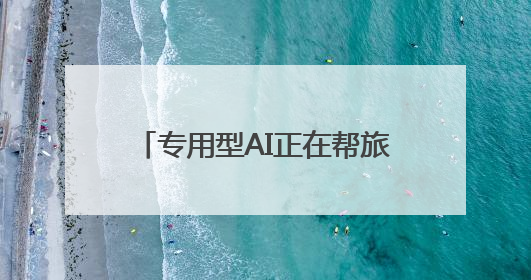 专用型AI正在帮旅游业者完成“功课”