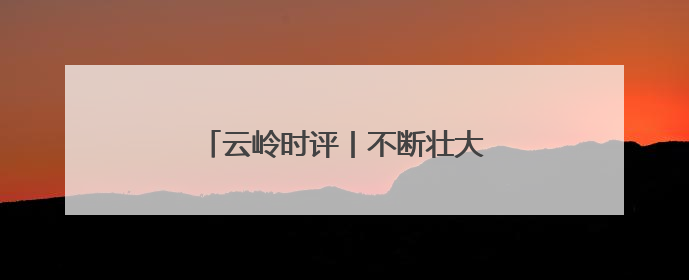 云岭时评丨不断壮大文化自信的生命力②