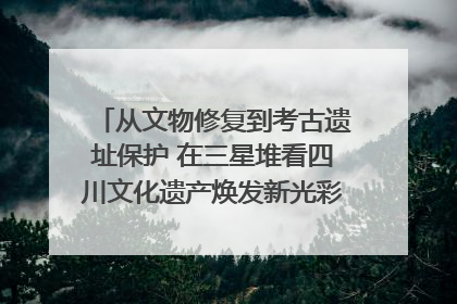 从文物修复到考古遗址保护 在三星堆看四川文化遗产焕发新光彩｜您牵挂的四川