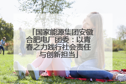 国家能源集团安徽合肥电厂团委：以青春之力践行社会责任与创新担当