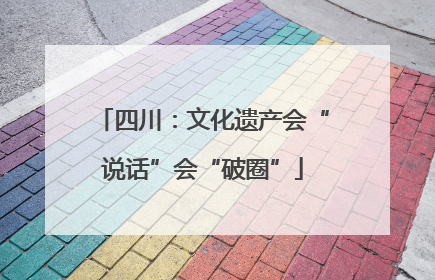 四川：文化遗产会“说话”会“破圈”