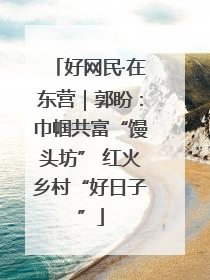 好网民·在东营｜郭盼：巾帼共富“馒头坊” 红火乡村“好日子”