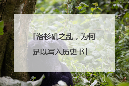 洛杉矶之乱，为何足以写入历史书