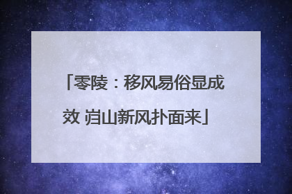 零陵：移风易俗显成效 岿山新风扑面来