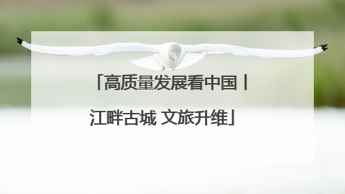 高质量发展看中国丨江畔古城 文旅升维