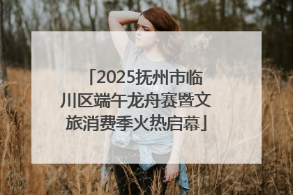 2025抚州市临川区端午龙舟赛暨文旅消费季火热启幕