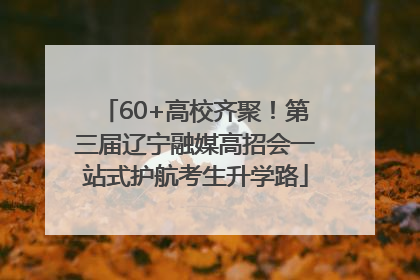 60+高校齐聚！第三届辽宁融媒高招会一站式护航考生升学路