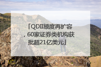 QDII额度再扩容，60家证券类机构获批超21亿美元